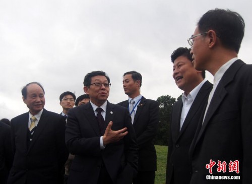 海協會會長陳德銘參訪臺灣花蓮 海協會會長陳德銘參訪臺灣花蓮