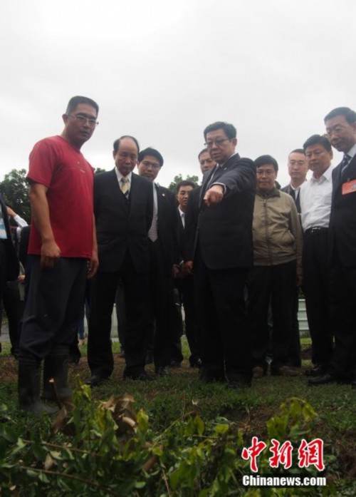 海協會會長陳德銘參訪臺灣花蓮 海協會會長陳德銘參訪臺灣花蓮